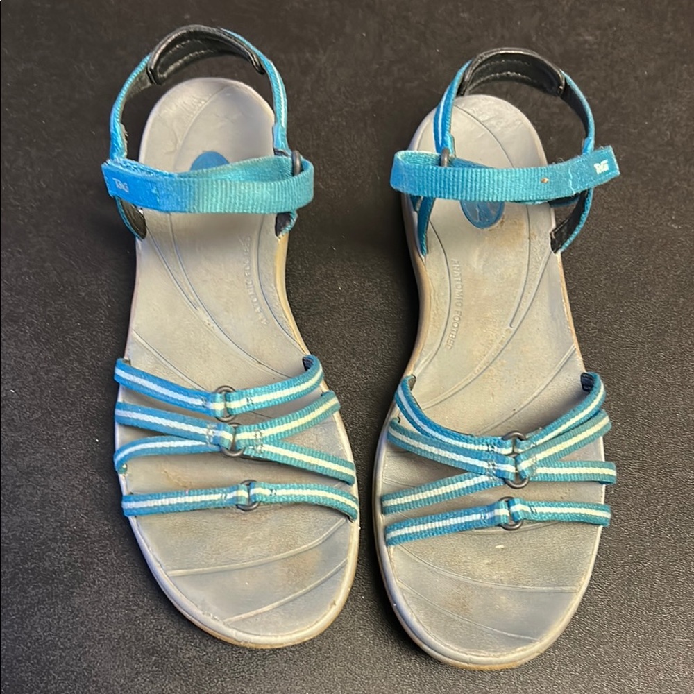 Teva Blue Casual Sandals with Adjustable Straps